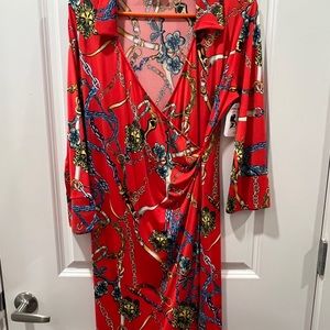 mare blu Saint Tropez wrap dress